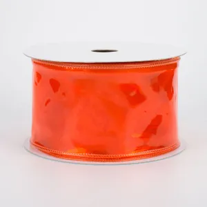 2.5" Jelly Ribbon: Orange (10 Yards)