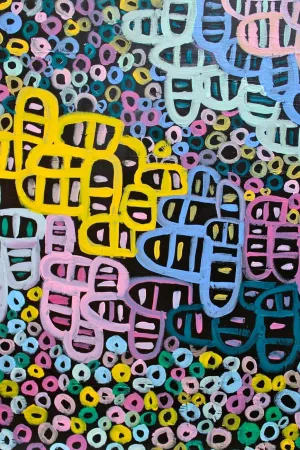 Aboriginal Art - Pattern - Canvas Prints