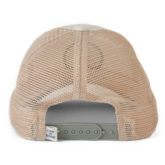 Adult Unisex Retro Mountains Soft Mesh Back Cap