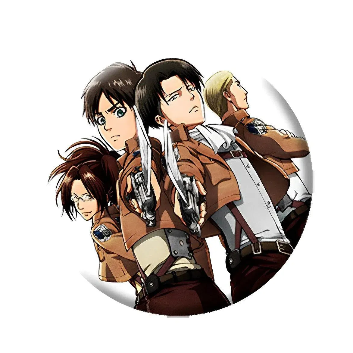Attack on Titan - Characters & Symbols Pin Badge Pack - ABYstyle