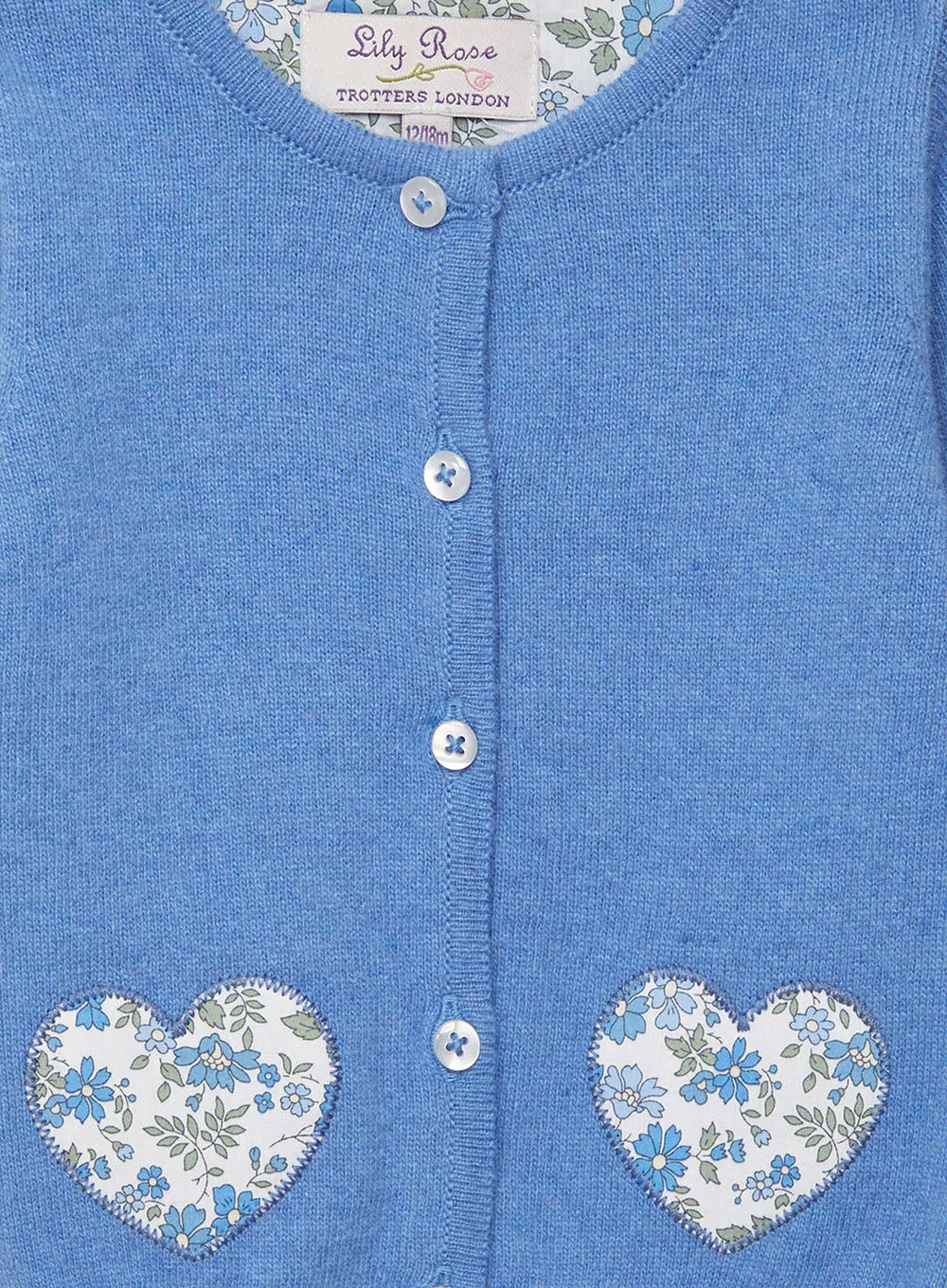 Baby Floret Heart Cardigan