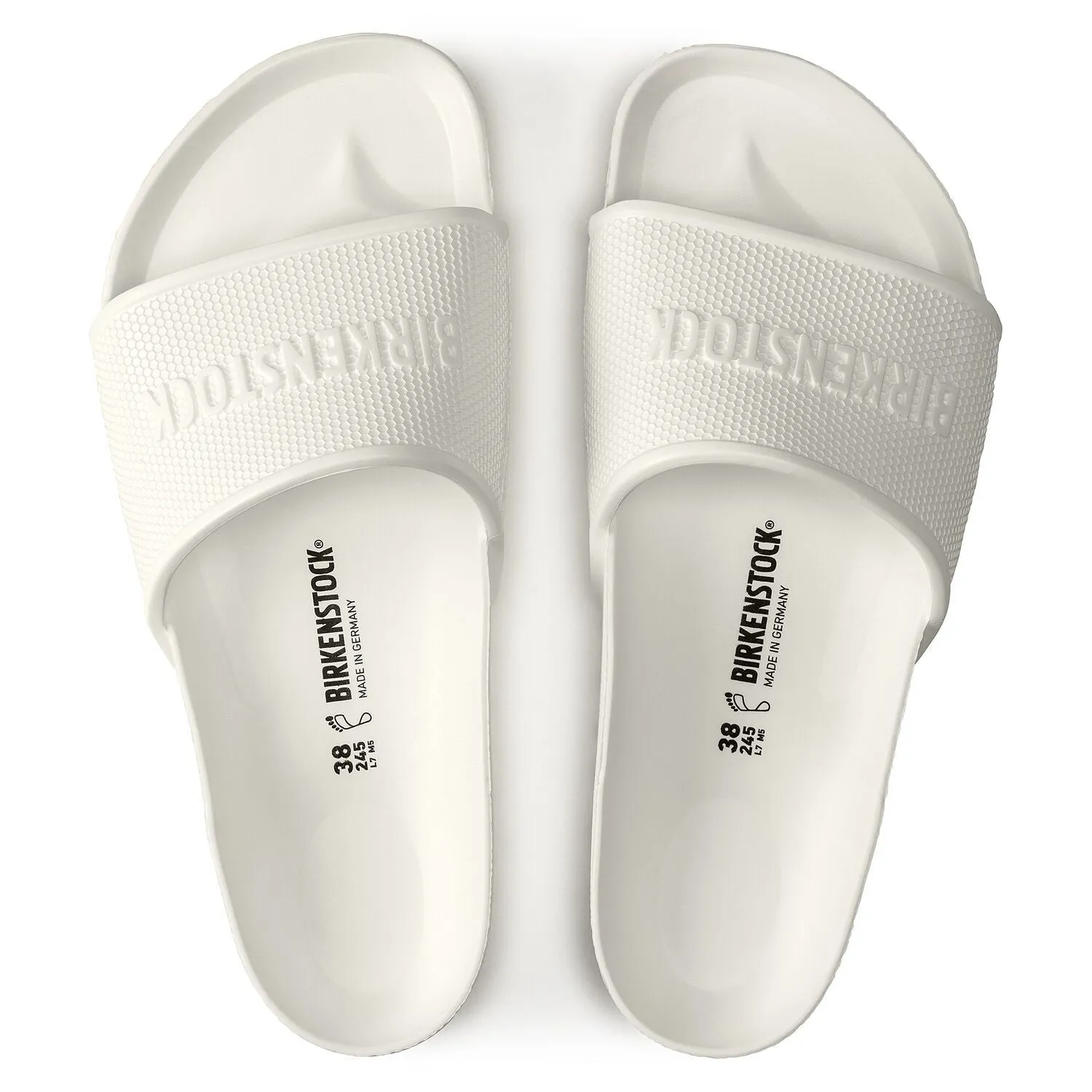 Birkenstock כפכפים נשים נוחות Barbados EVA White ברבדוס לבן