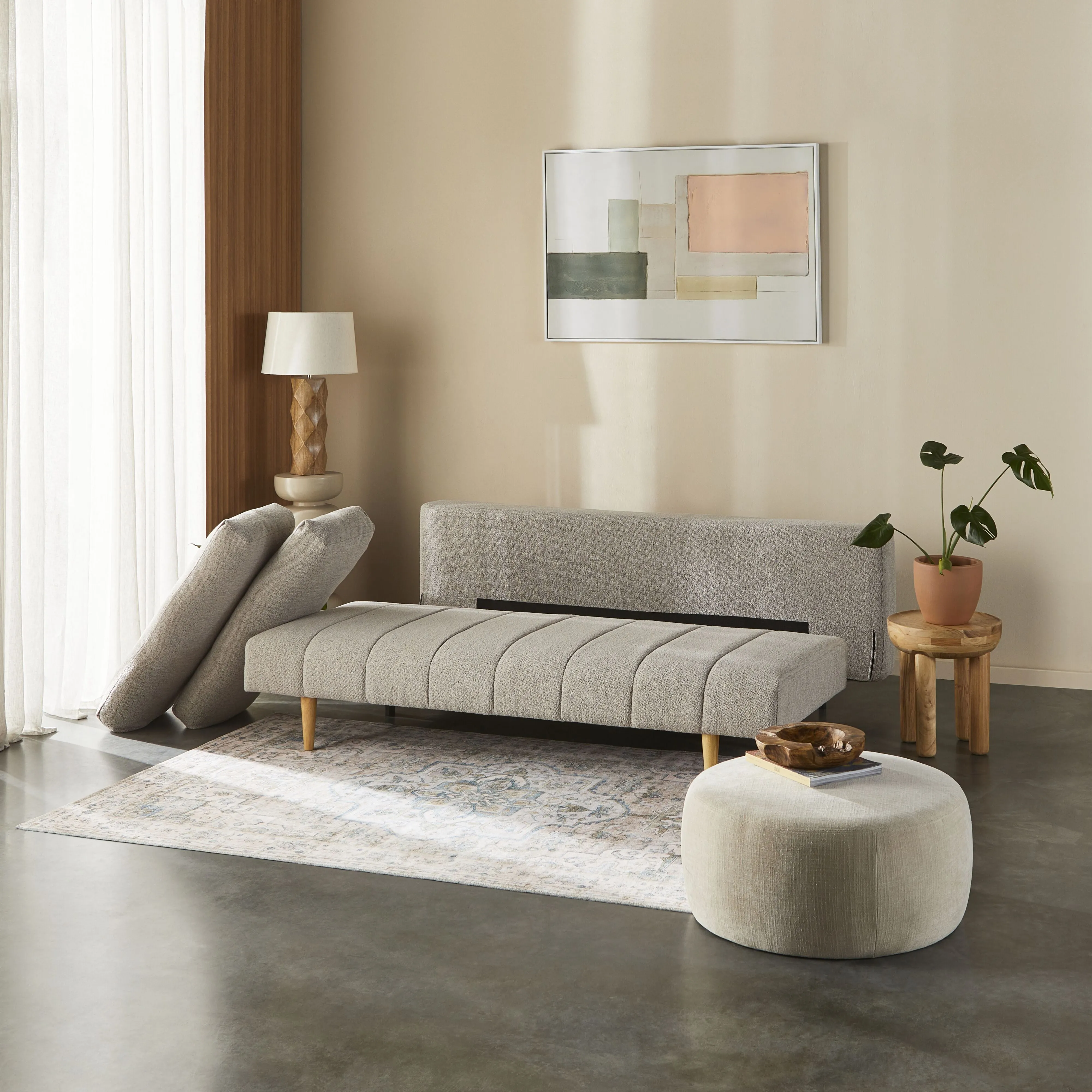 Blain Sofa Bed Natural