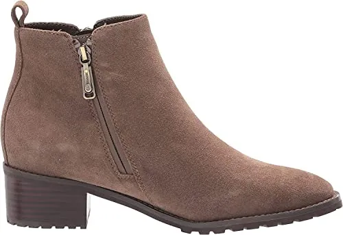 Blondo womens, Samara Ankle Boot, Black Leather, 8.5 Wide