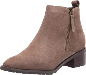 Blondo womens, Samara Ankle Boot, Black Leather, 8.5 Wide
