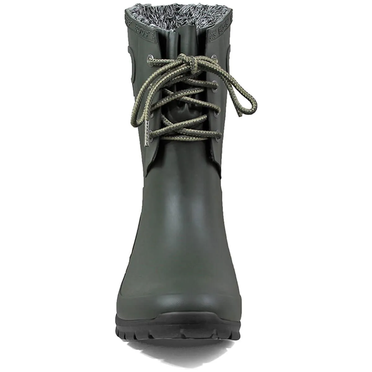 Bogs Women's Boots - Amanda Plush Rain, Dark Green (72103-301)