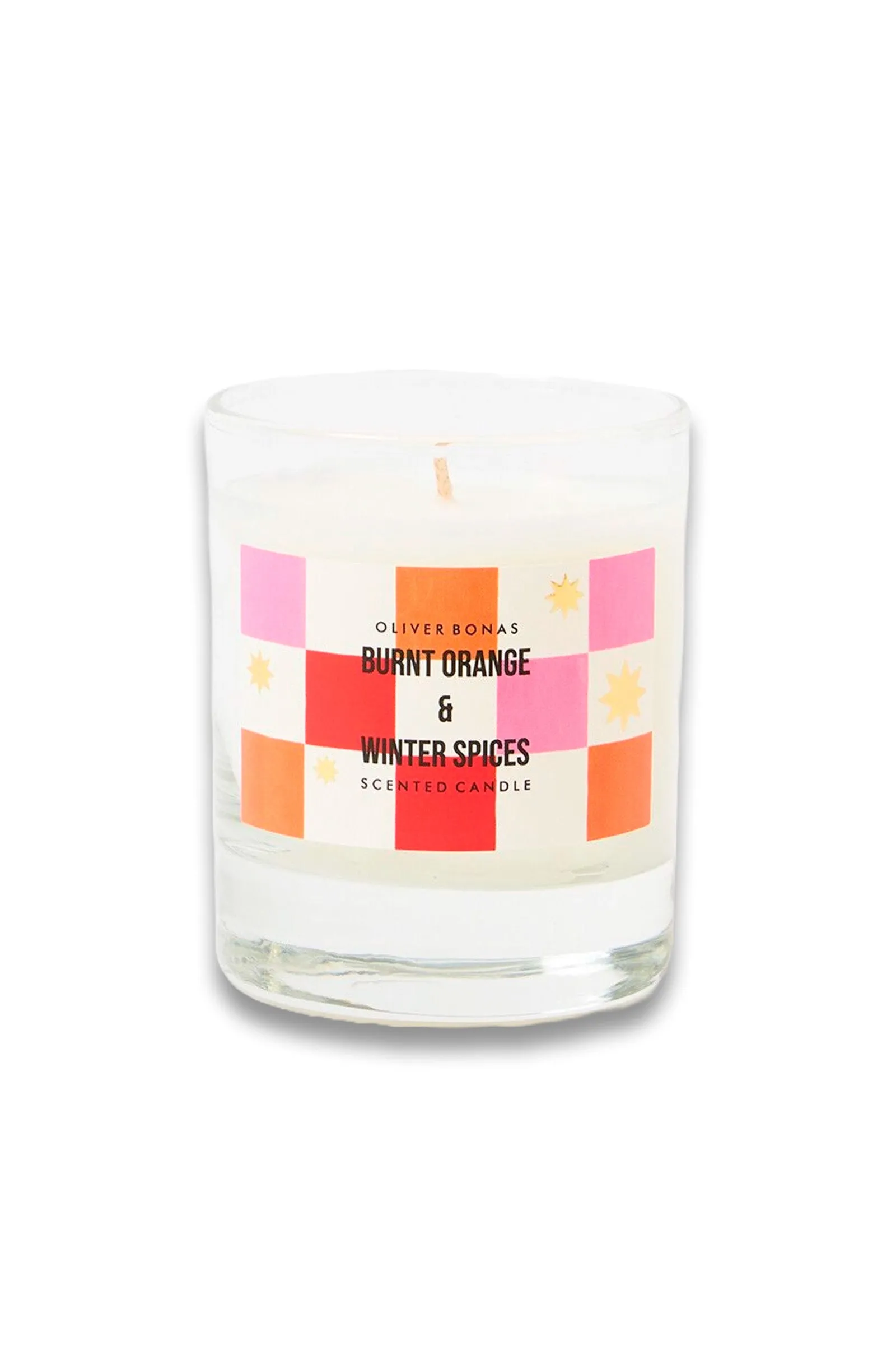 Burnt Orange & Winter Spices Scented Christmas Candle