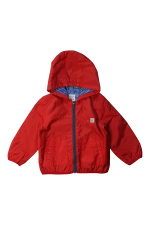 Carrément Beau Hooded Rain Jacket 2T