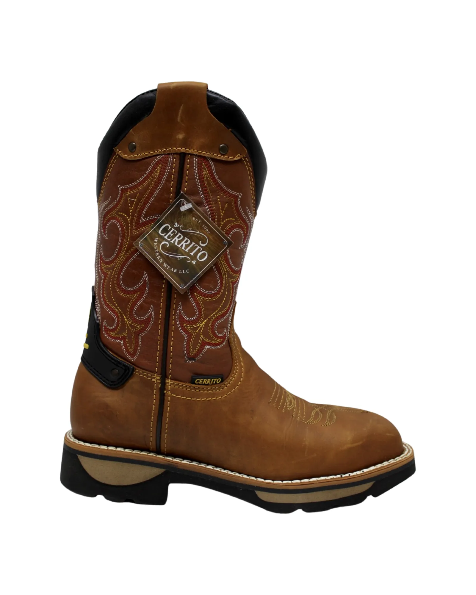 Cerrito Sq Steel Toe Work Boot 6520
