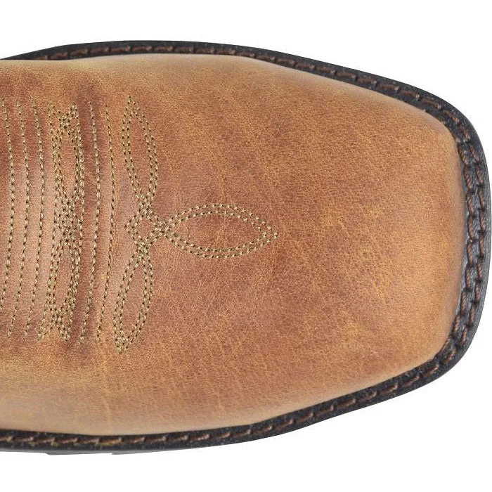Double H Men's Phantom Rider  Lonetree 11" Comp Toe Western Work Boot -Brown- DH5432