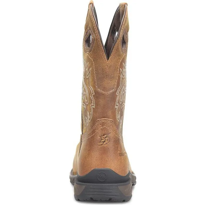 Double H Men's Phantom Rider  Lonetree 11" Comp Toe Western Work Boot -Brown- DH5432