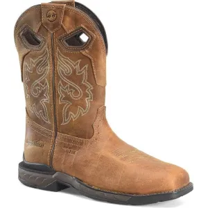 Double H Men's Phantom Rider  Lonetree 11" Comp Toe Western Work Boot -Brown- DH5432