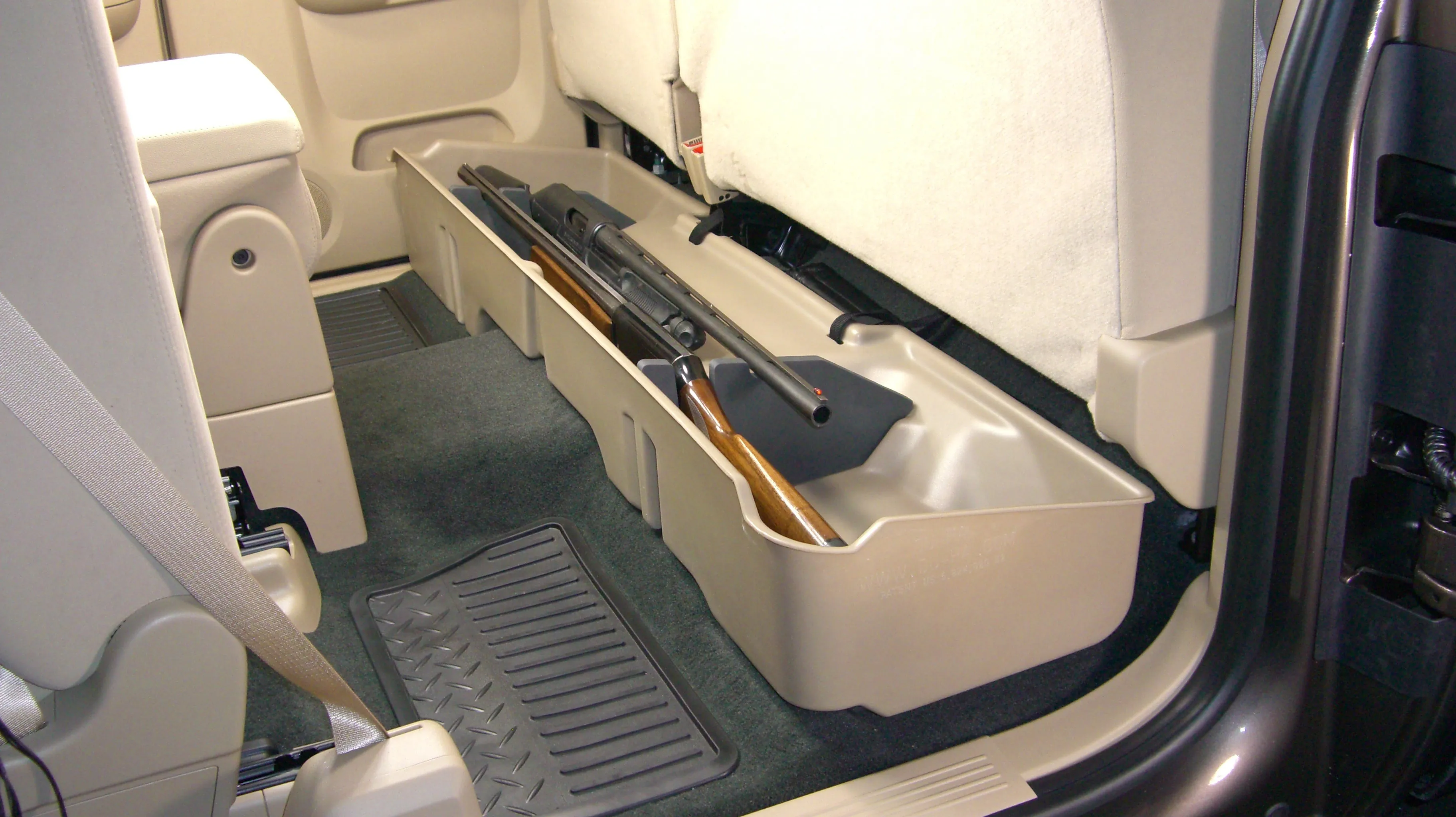 DU-HA 10045 DU-HA® Interior Storage/Gun Case; Incl. Gun Rack/Organizer; Dark Gray;