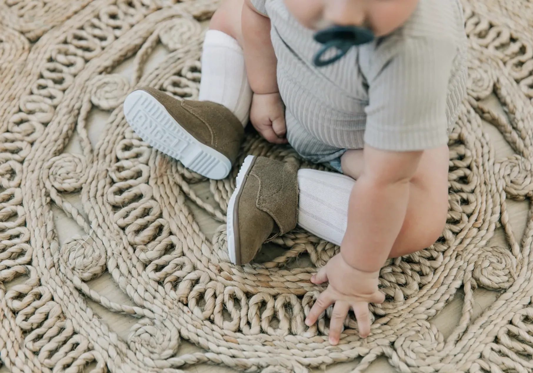 Finch Bootie, Khaki (Baby)