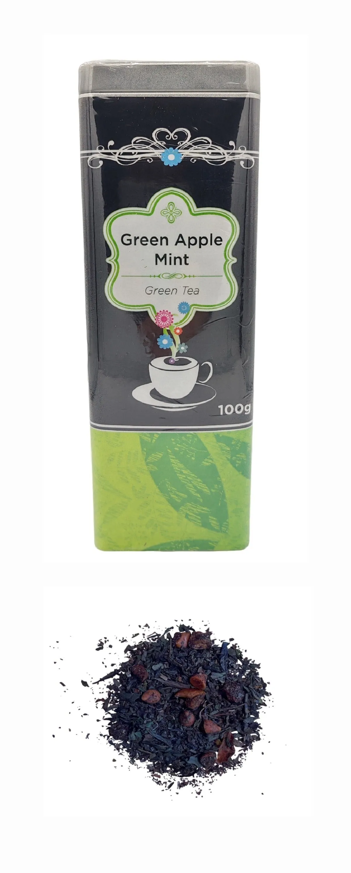 Green Apple Mint Tea 100g - Cildan Tea Merchant