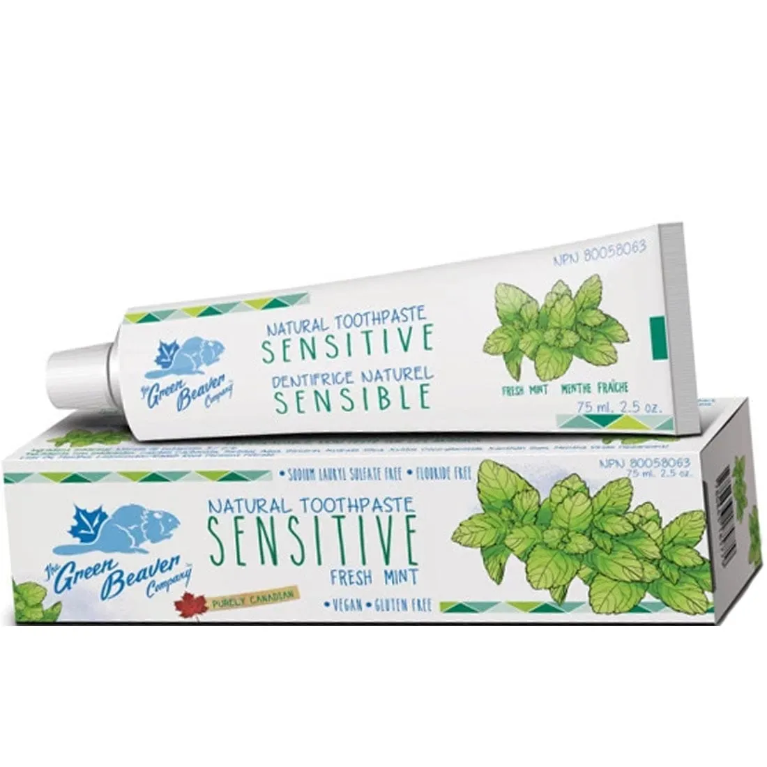 Green Beaver Natural Toothpaste, 75ml