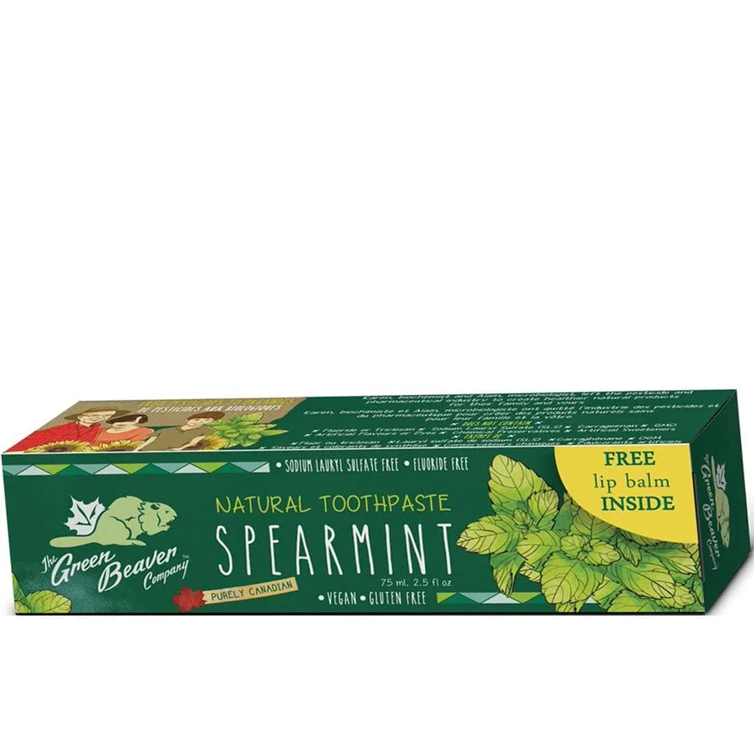 Green Beaver Natural Toothpaste, 75ml