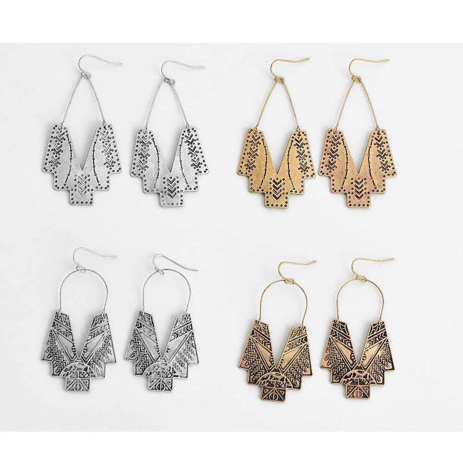 Hawk Spirit Guide Earrings (2 styles)