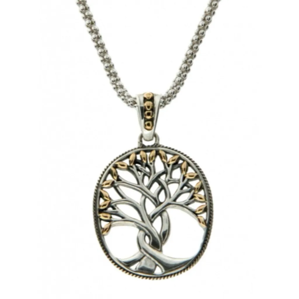 KJ PPX9003 18K TREE OF LIFE NECKLACE