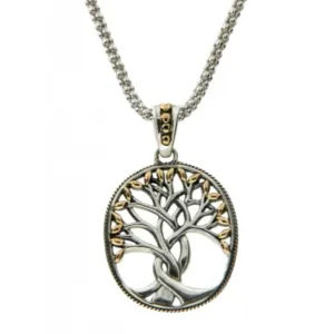 KJ PPX9003 18K TREE OF LIFE NECKLACE