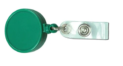 Large logo Reel Badges - Round Solid Colors