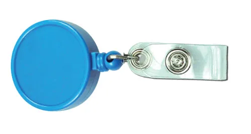 Large logo Reel Badges - Round Solid Colors