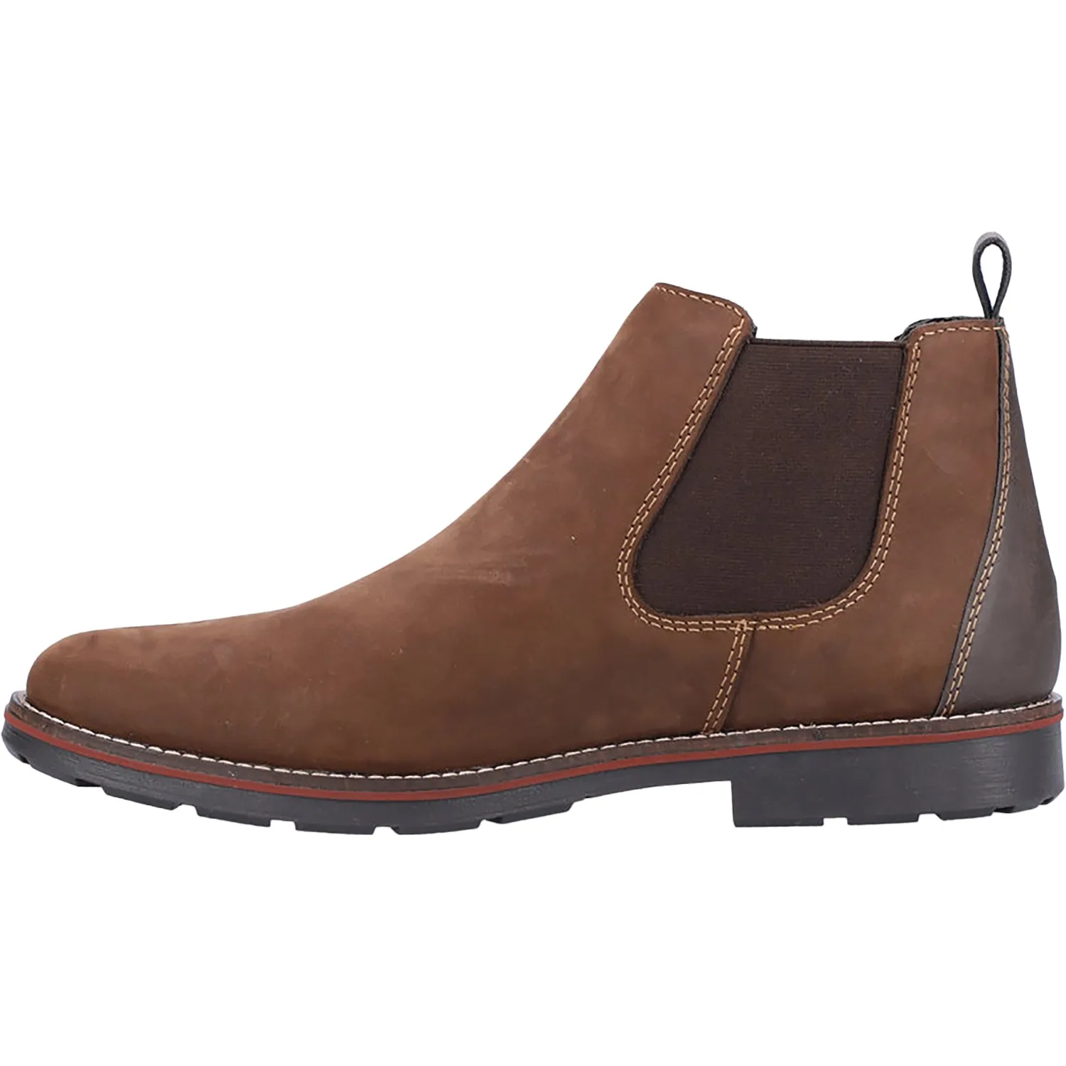 Men's Rieker 35382-27 Devin 82 Cigar/Moro Nubuck Leather