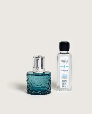 Mirage Azure Fragrance Lamp Gift Set with Ocean Breeze