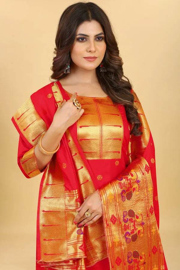 Modern Paithani Dress Design For Girls 2023