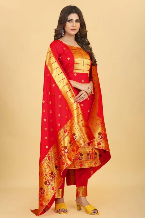 Modern Paithani Dress Design For Girls 2023