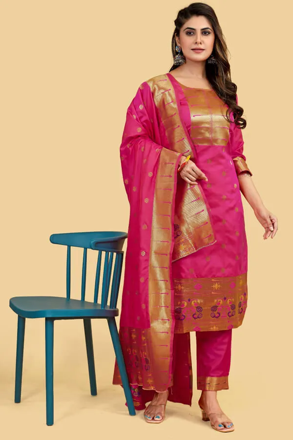 Modern Paithani Dress Design For Girls 2023