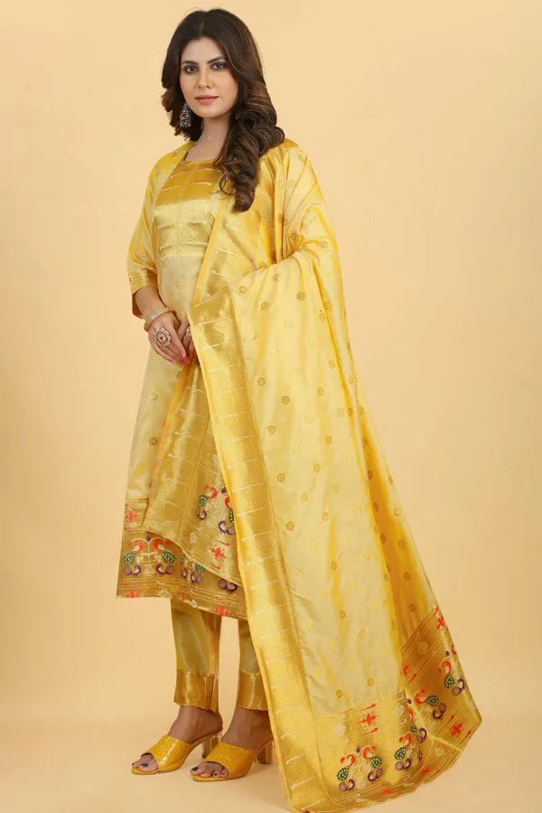 Modern Paithani Dress Design For Girls 2023