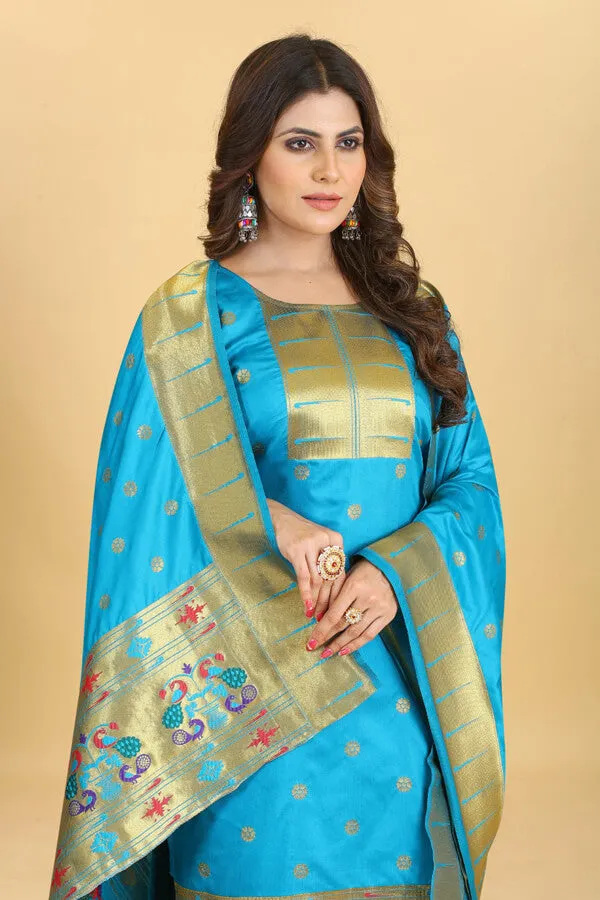 Modern Paithani Dress Design For Girls 2023
