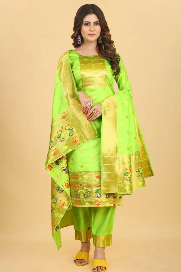 Modern Paithani Dress Design For Girls 2023