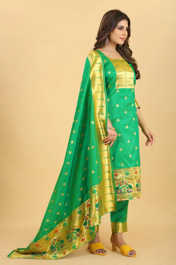 Modern Paithani Dress Design For Girls 2023