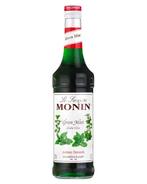 Monin Green Mint Syrup, 70 cl