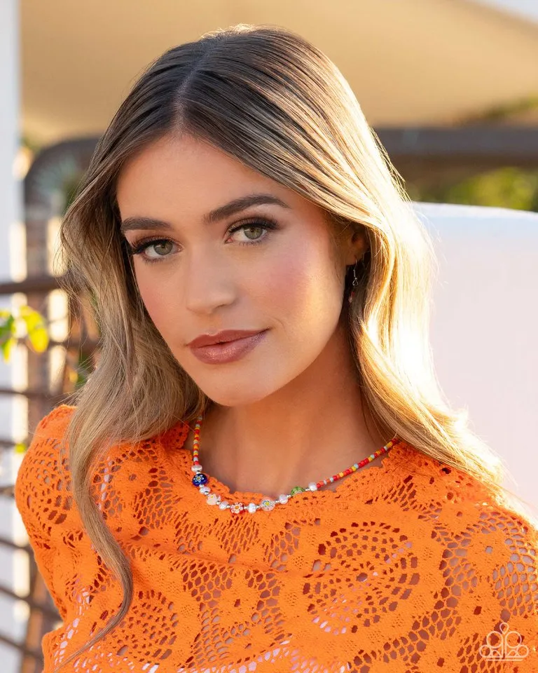 Paparazzi Necklace ~ Trendy Tutor - Multi