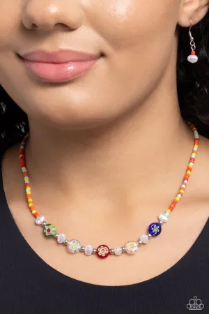 Paparazzi Necklace ~ Trendy Tutor - Multi