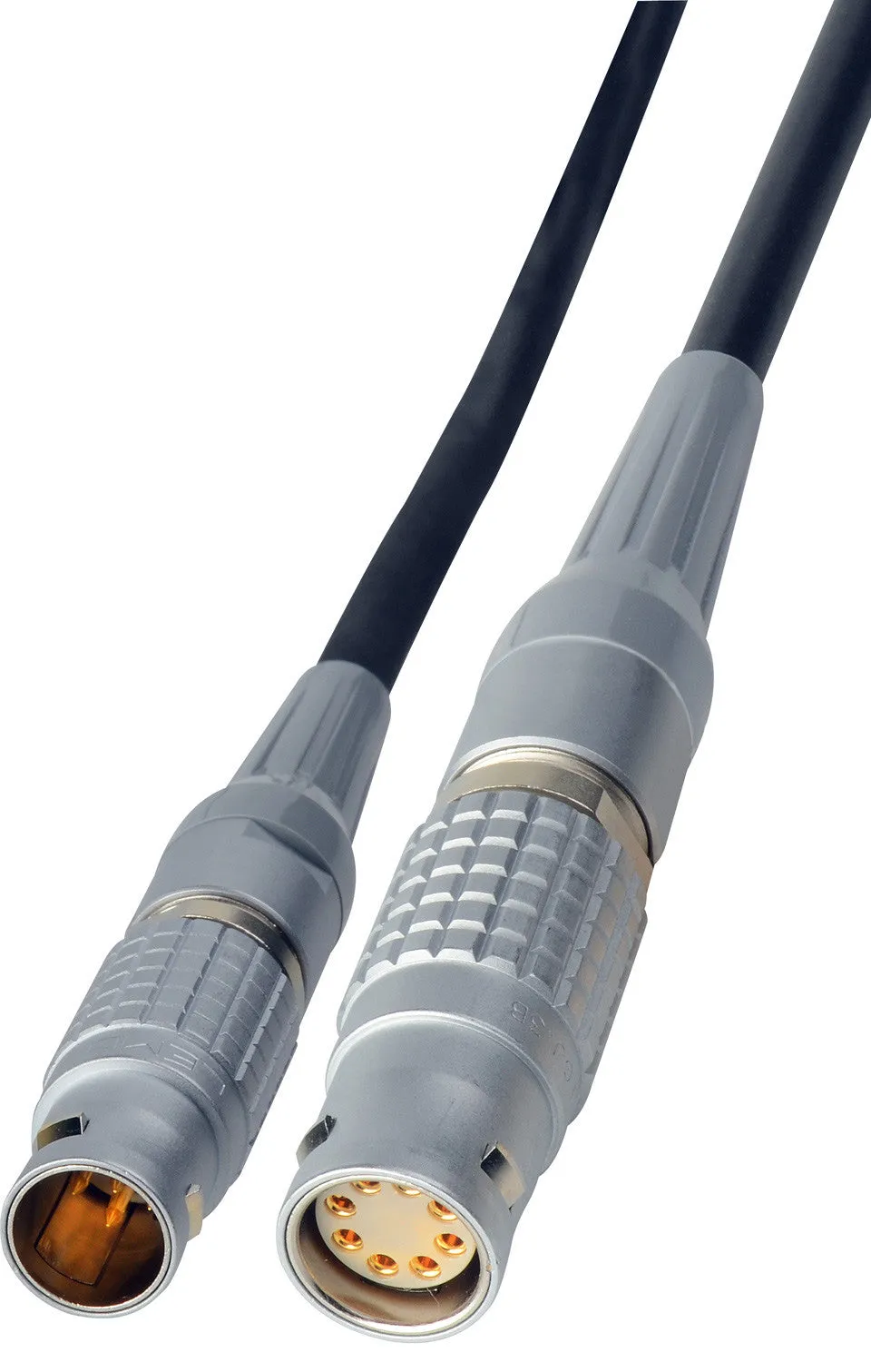 Red One to Power Distribution Box Power Cable  - Lemo 2B-6M to 3B-8F - 5 Foot