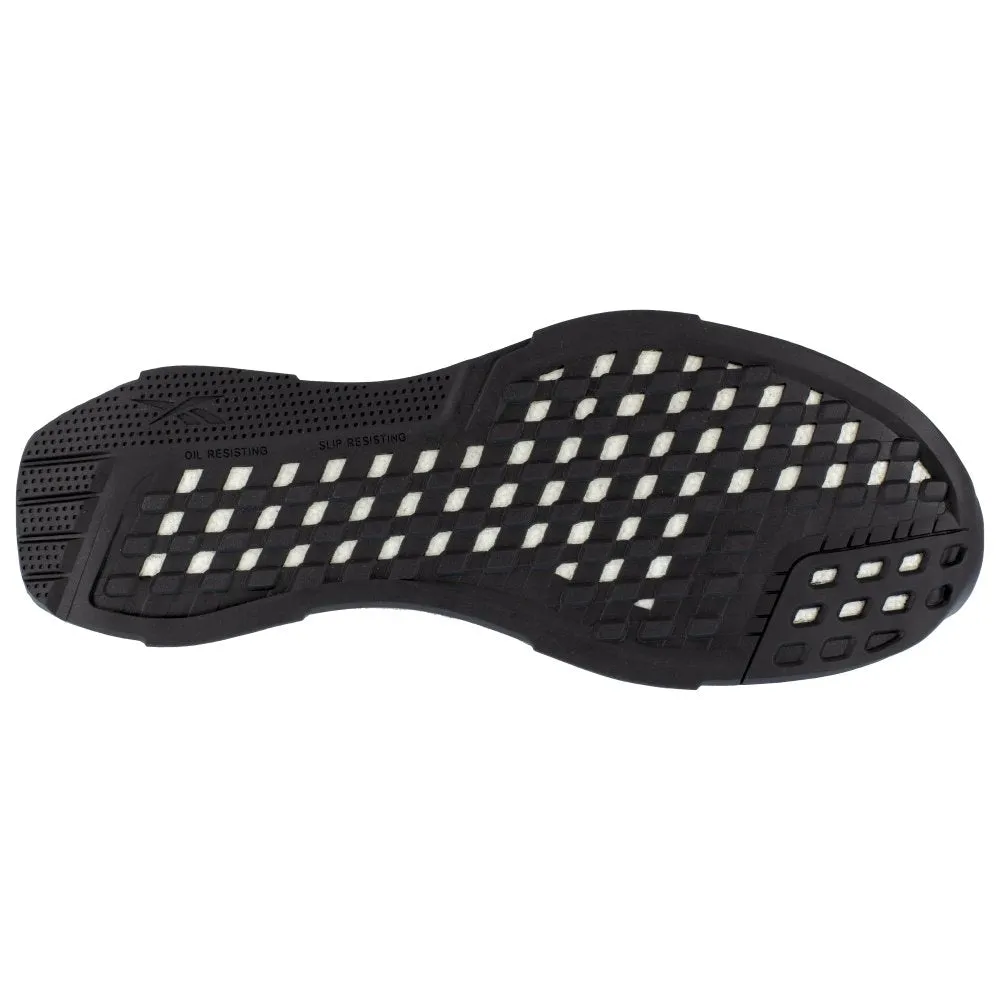Reebok Fusion Formidable Athletic Work Mid Cut Men's Composite Toe Rb4301 In Black And Black