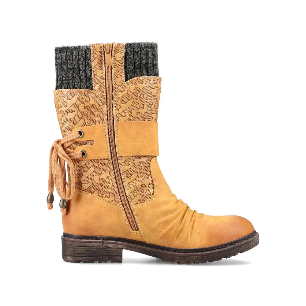 Rieker Women’s 94783-68 Yellow