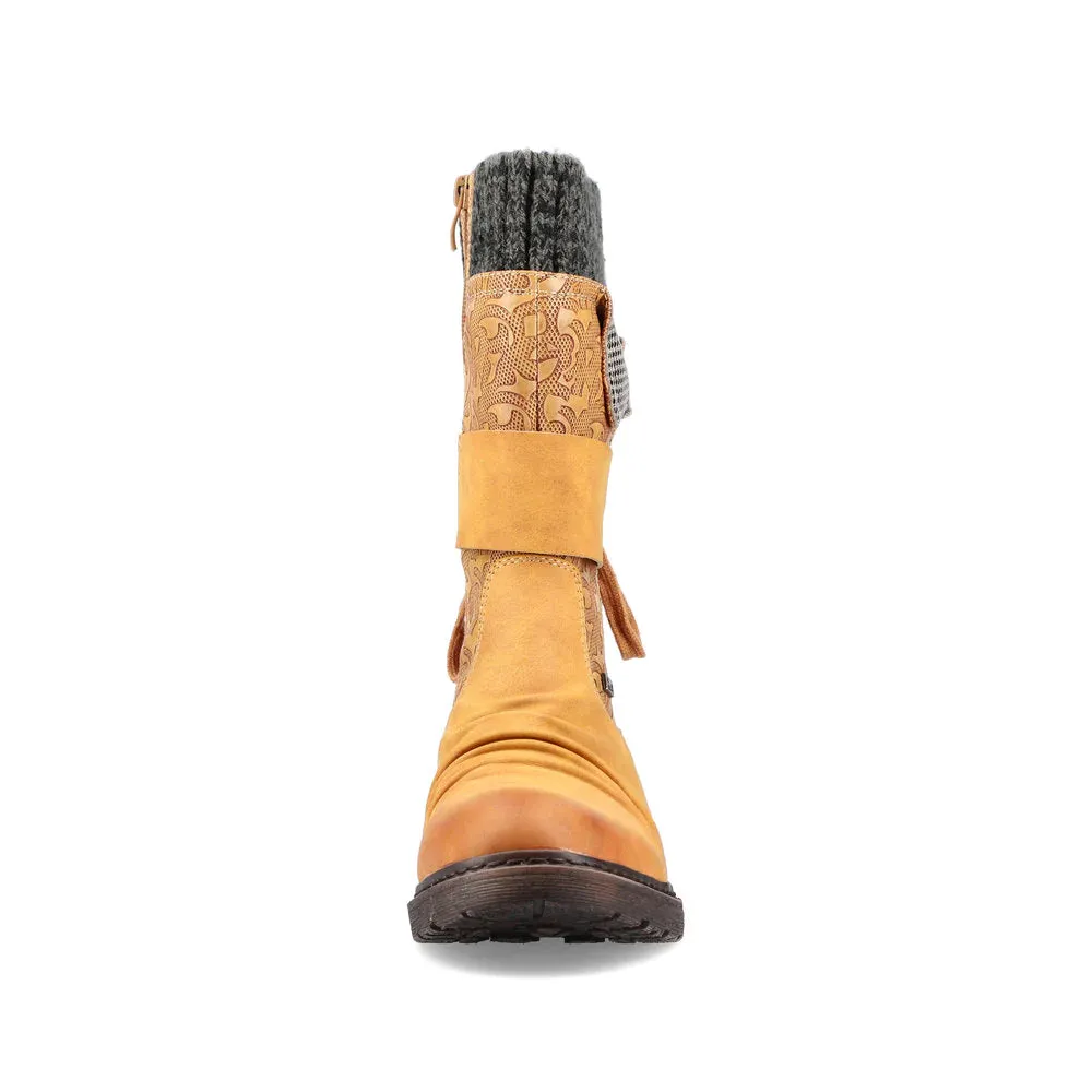 Rieker Women’s 94783-68 Yellow