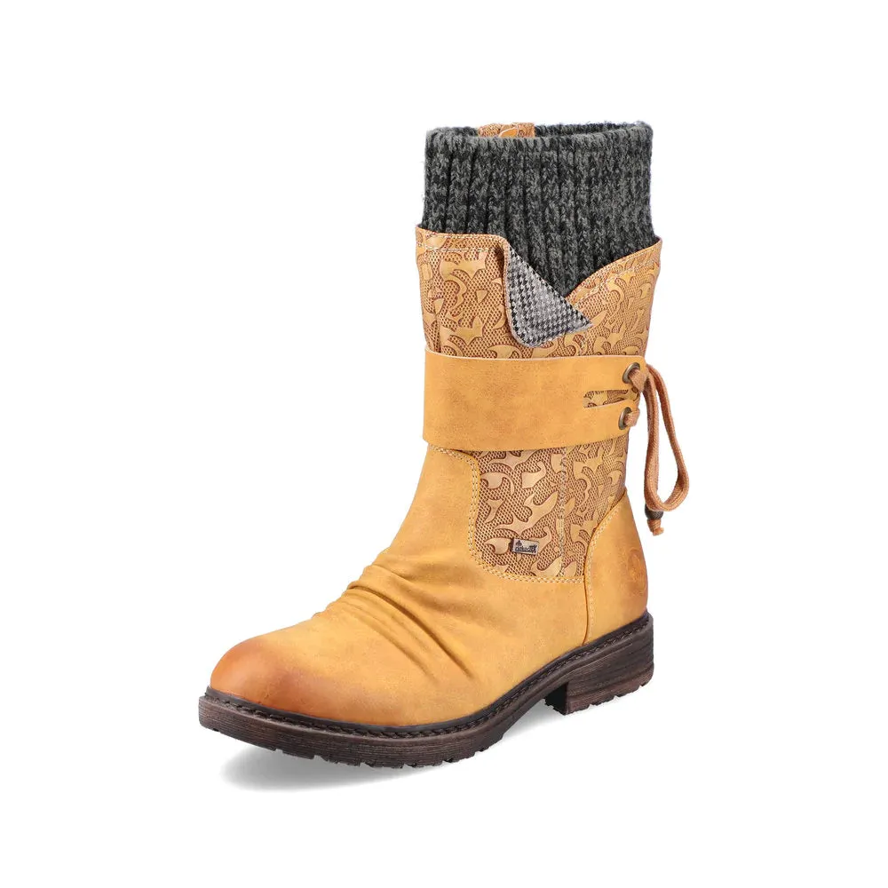 Rieker Women’s 94783-68 Yellow