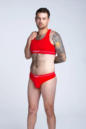 Scarlet Red Cotton Set
