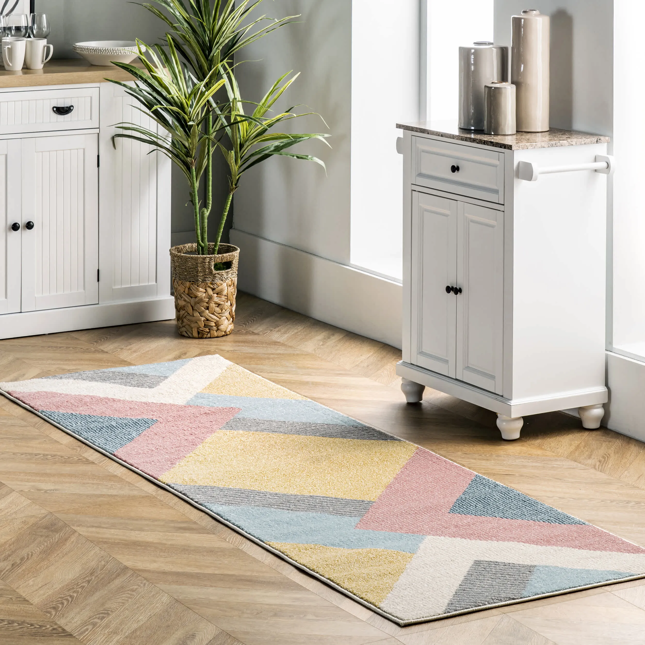 Selina Abstract Modern Area Rug