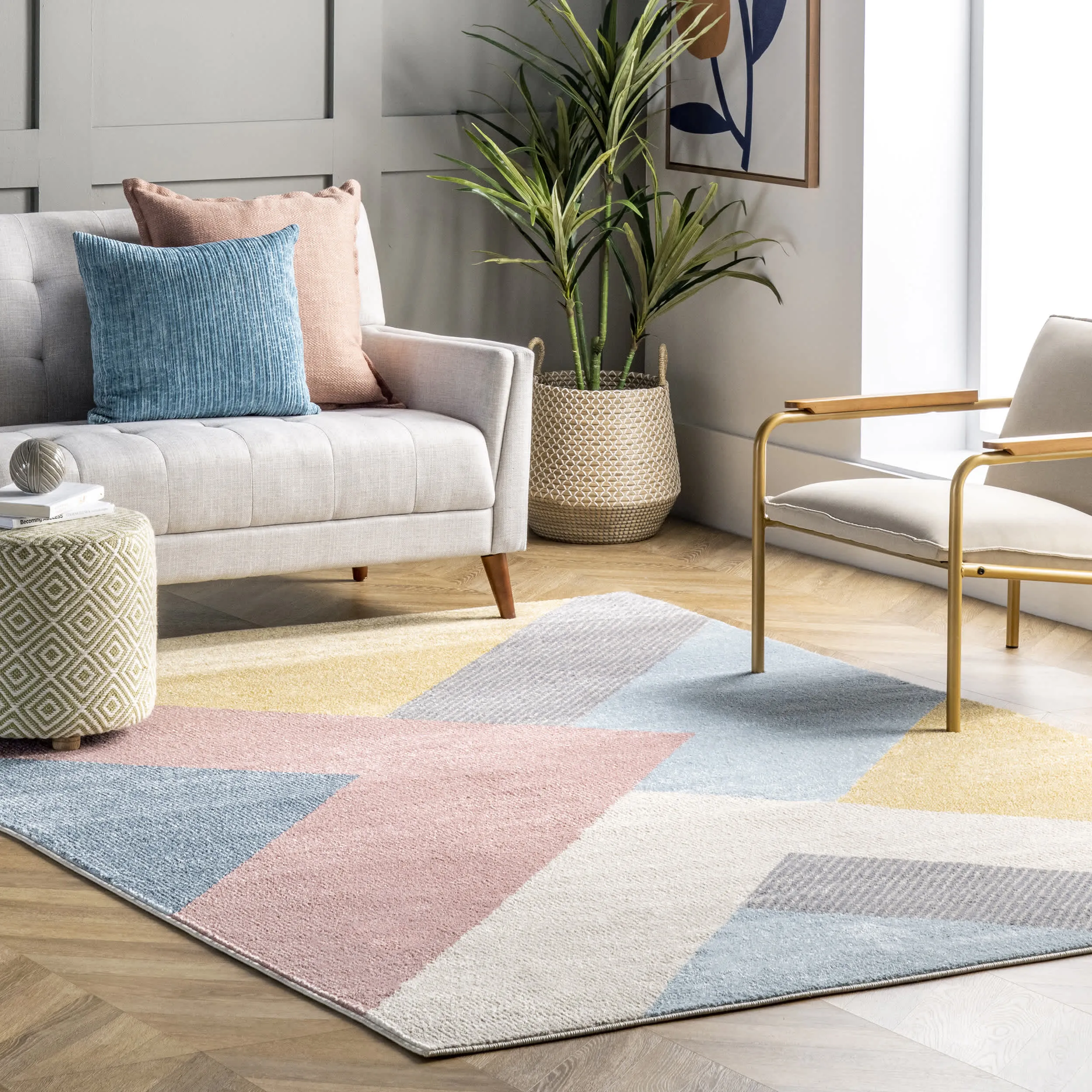 Selina Abstract Modern Area Rug