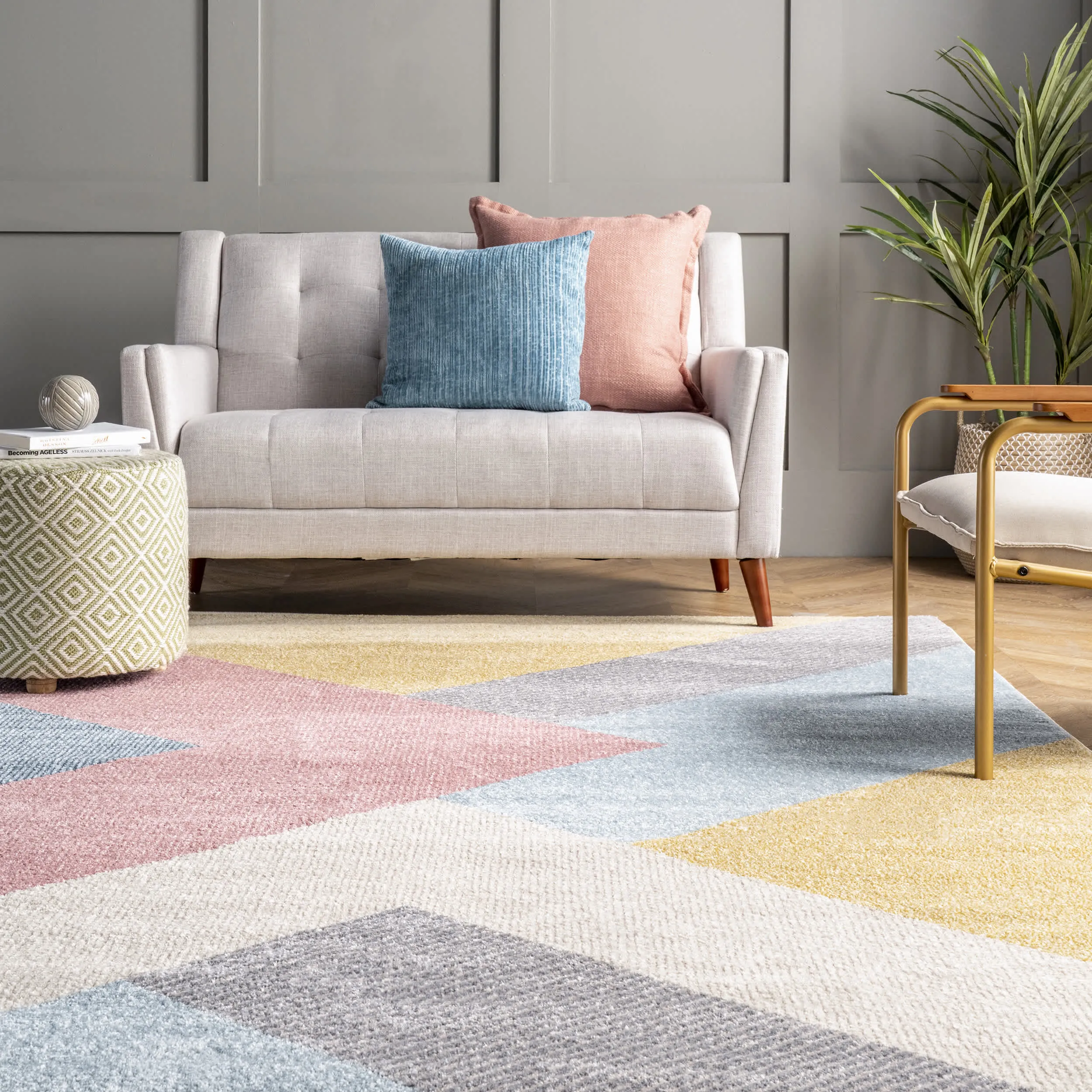 Selina Abstract Modern Area Rug