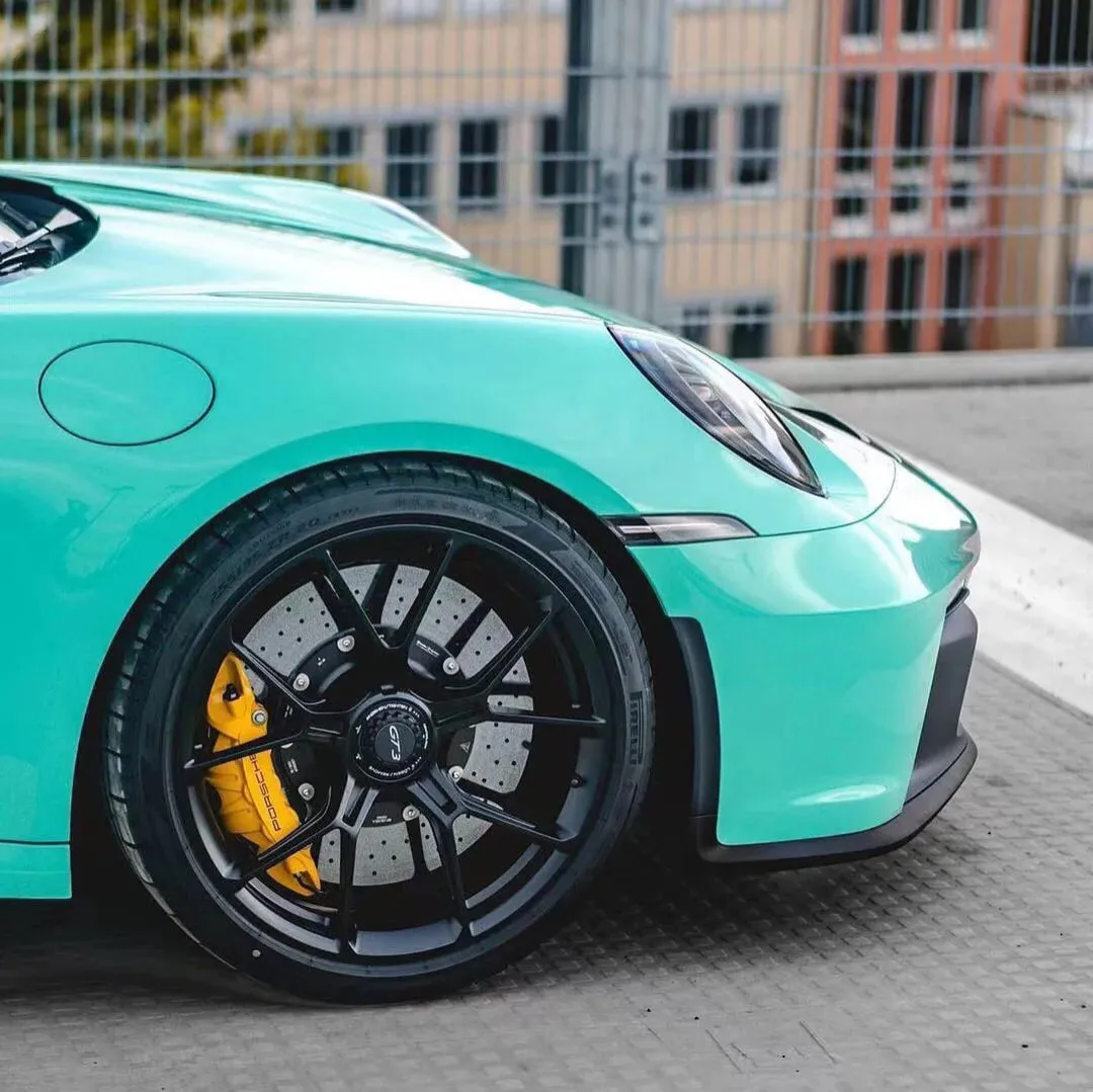 Super Gloss Mint Green Car Wrap