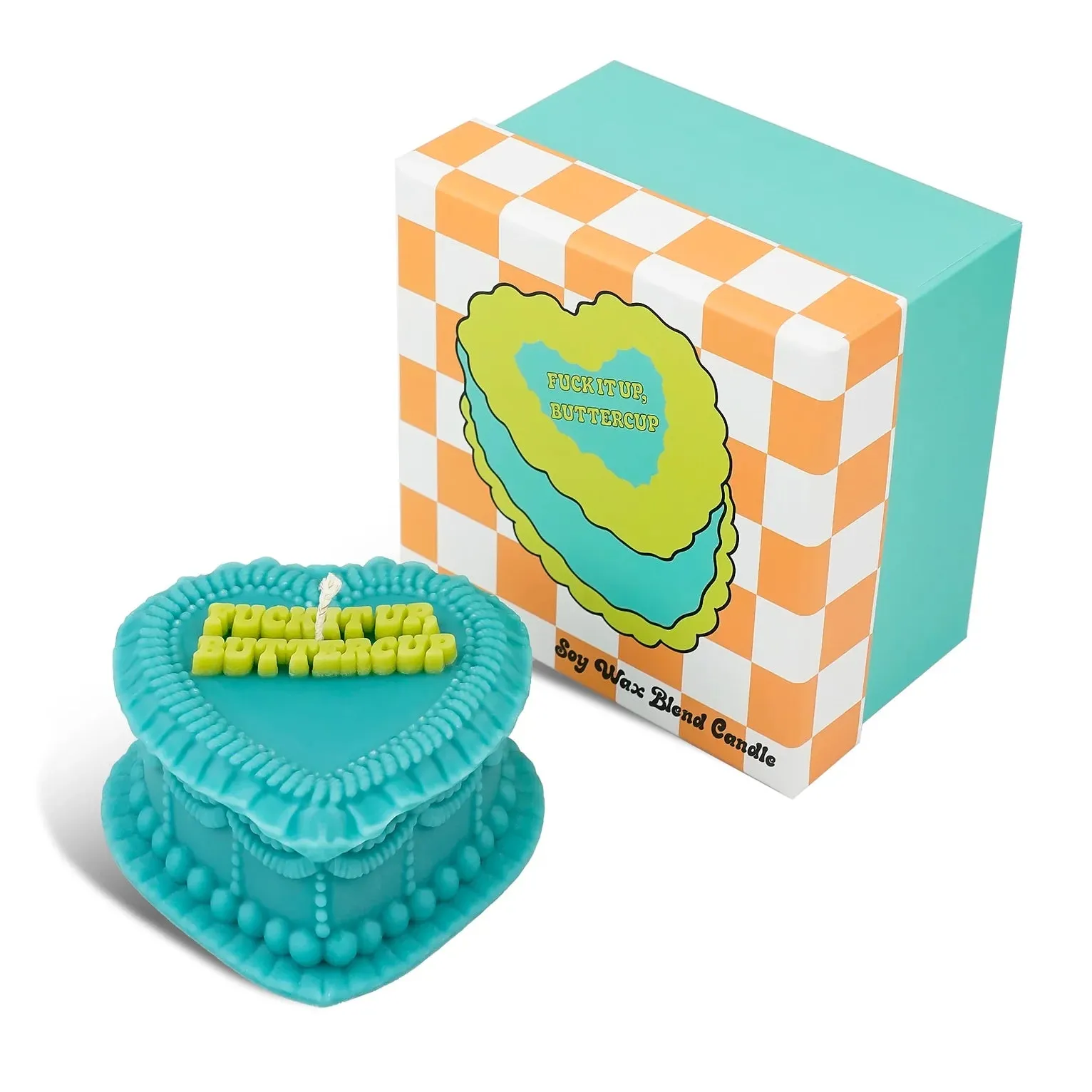 The Vintage Cake Heart Candle - Various Styles