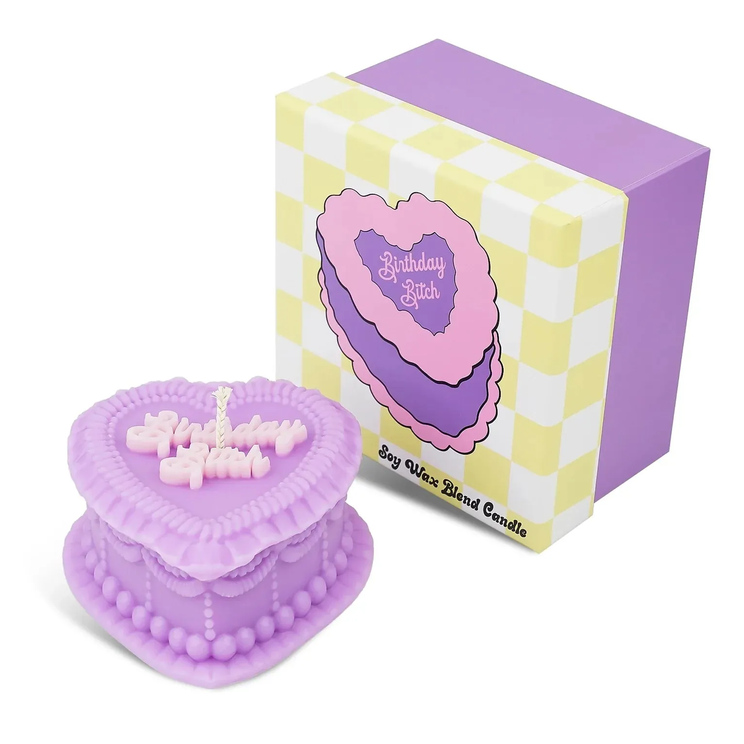 The Vintage Cake Heart Candle - Various Styles